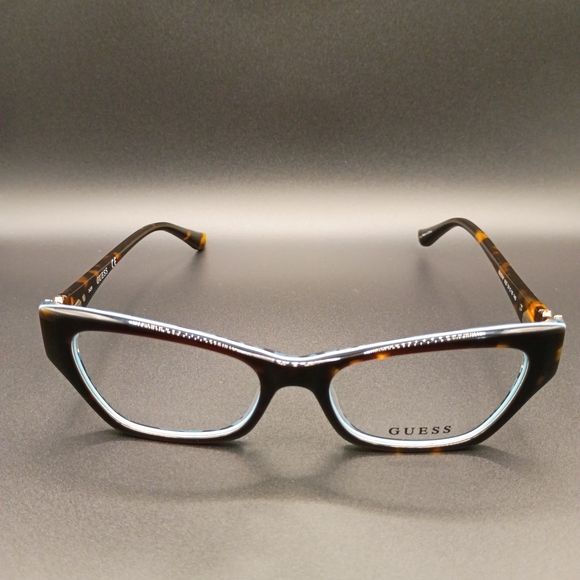 Guess Women\'s Glasses in Tortoise and Blue Black